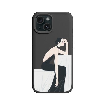 iPhone 15 SolidX 黑 - Konatsu Tani 谷小夏 - 凝視的形狀