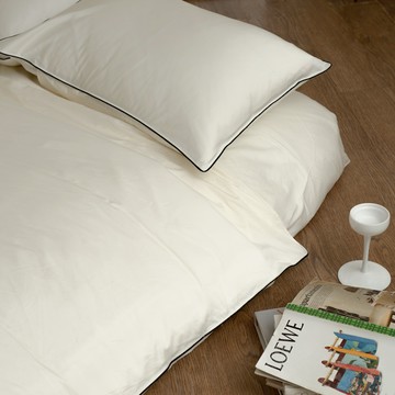 ROZZ Australia Cotton純淨澳洲棉四件組/法式浪漫純白 - 標準雙人