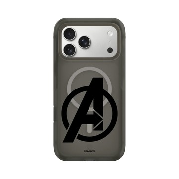 iPhone 17 Pro Max AirX 本質黑 - 迪士尼-漫威 Marvel - 漫威Logo-復仇者聯盟 黑色標誌