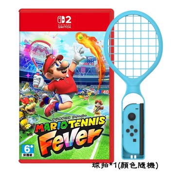 itch2 NS2 瑪利歐網球 狂熱 中文版 +2代 網球 拍  (預購2/12)
