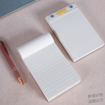 熱賣推薦🔥亞克力板夾便籤本可撕上翻拍紙本計劃清單筆記本加厚可換芯活頁本1mjr