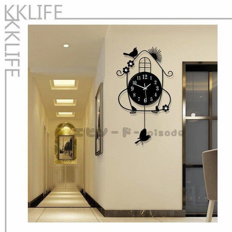 壁掛け時計 鳥の振り子時計 ウォールクロック おしゃれ インテリア 北欧 壁掛け アンティーク ヴィンテージ 新築祝い 静音 可愛い 通販 Lineポイント最大0 5 Get Lineショッピング