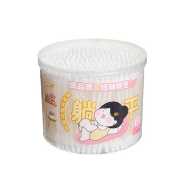 【非醫療用】TTR 高品質紙軸棉籤350支(螺旋頭+尖頭) 棉花棒 CM-2317