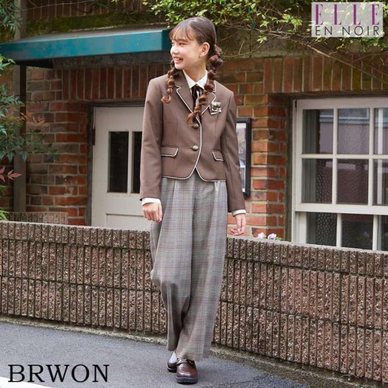 極美品】ELLE フォーマルスーツ 卒服 卒業式 制服 女の子 150ドレス 