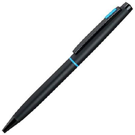 Lanier 4G Matt Black Ballpoint Pen Black Shiny Parts with Medium Tip 0.7mm Cross Style Refill (with Accents Pink or Purple or Orange or Blue or Wh