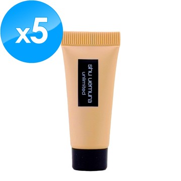 《shu uemura 植村秀》無極限超持久輕粉底 5ml x 5