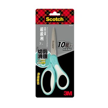【3M 】SS-P7 超銳利不銹鋼金屬事務剪刀 7吋