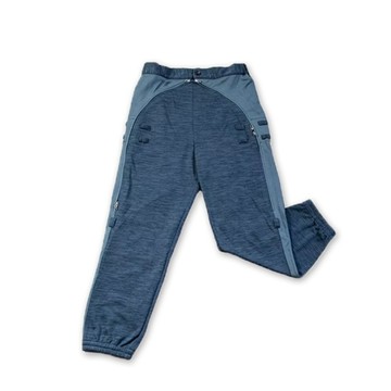 【海夫健康生活館】康澄國際 Kcwear 易穿脫照護休閒褲 縮口褲管 四季/適中 灰藍/淺灰(K26)