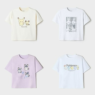 ✈️OaNa代購 韓國​​​SPAO 新款兒童寶可夢短袖 SPRLG24KU8