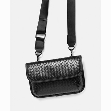 {快速出貨 TW} 單肩包 戶外側背挎包 小物包 時尚肩背包 菱格虎頭包 小方包 手機包 編織紋包包 肩背小包