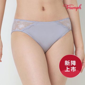 黛安芬-風雅時尚系列 中腰三角內褲 M-EL 柔紫