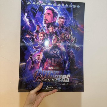 熱映🔥復仇者聯盟4 終局之戰 末日崛起 加碼重映 海報 A3 票根 電影周邊 《復聯4》電影周邊三變工藝光柵海報