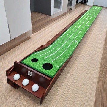 室內外高爾夫球推桿訓練器地毯全套家庭兒童辦公室球桿練習器包郵 py6281