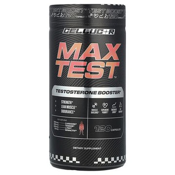 C4 / Cellucor, Max Test™，睪丸甾酮助推器，120 粒膠囊