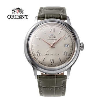 ORIENT 東方錶 DATEⅡ系列 經典機械錶 皮帶款 RA-AC0025N 米色 - 40.5mm
