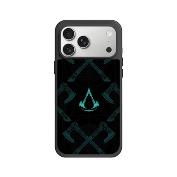 iPhone 17 Pro Max SolidX 黑 - Assassin's Creed - Valhalla - Dual Axes
