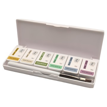 香色 LADIES 固態眼影膠6色組  09  5g  1組