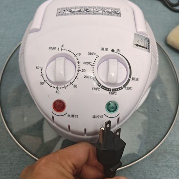 快樂購購??110v電壓直徑31.5厘米空氣炸鍋機頭