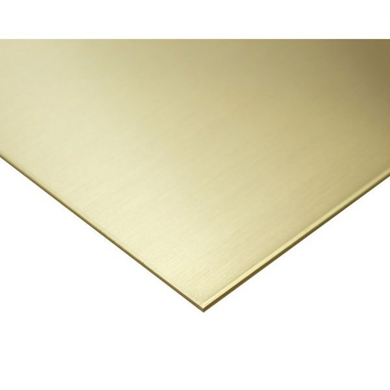 金属切板 真鍮板 C2801 400mm × 1100mm 厚さ1mm 1枚 オーダーメイド品 返品不可 納期約8営業日 