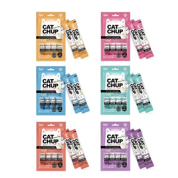 CATCHUP 喵洽普 無穀貓咪肉泥 貓咪零食 肉泥條