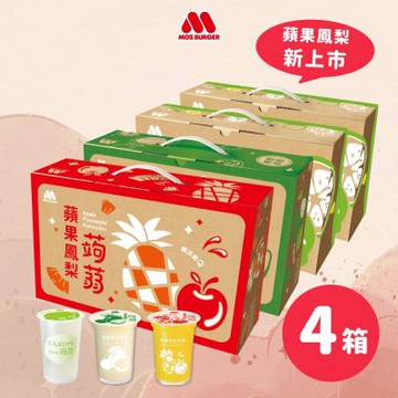 MOS摩斯漢堡 蒟蒻禮盒(190g*15入/盒)4盒組