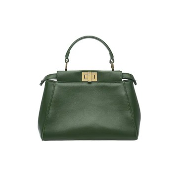 FENDI PEEKABOO 2WAY 皮革手提包斜背包 / 迷你 / 8BN244 AD6G F0MRU