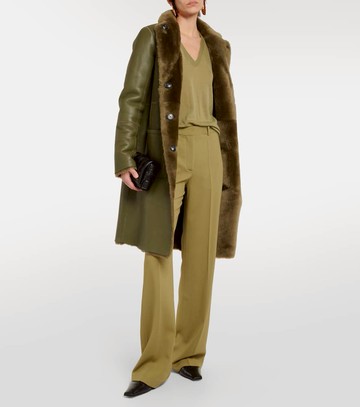 Joseph Morissey mid-rise cady flared pants