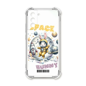 S系列(其他) 殼 TRON 三星 S21 PLUS 登上月球的太空兔兔  載具 四角防摔殼 手機殼