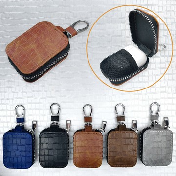 AirPods Pro2 保護殼 AirPods 1/2/3/4代 充電盒保護套 皮革保護套 鑰匙包 有線耳機 收納包