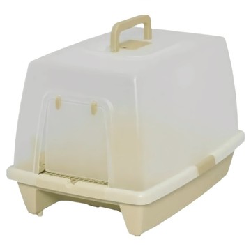 IRIS OHYAMA 愛麗思歐雅瑪 除臭貓便盆 SN520  茶色  52 x 41 x 42cm  1個