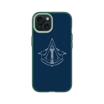 iPhone 15 Clear 憂墨綠 - Assassin's Creed - Arno's Phantom Blade