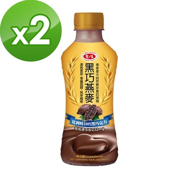 愛之味 黑巧燕麥290ML(24瓶/箱)*2箱組 (限量暴殺)