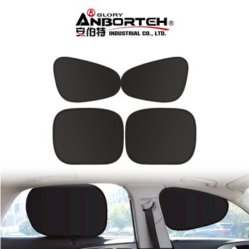 【OMyCar】靜電遮陽隔熱貼(前座+後座)-4入 (汽車遮陽 車窗遮陽 防曬遮光)