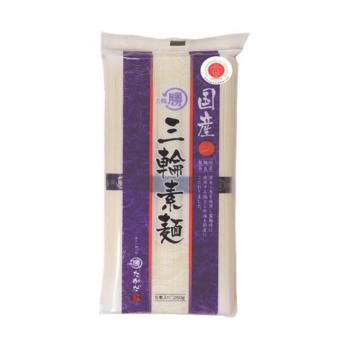 マル勝高田 国産 三輪素麺 250g×20個入｜ 送料無料