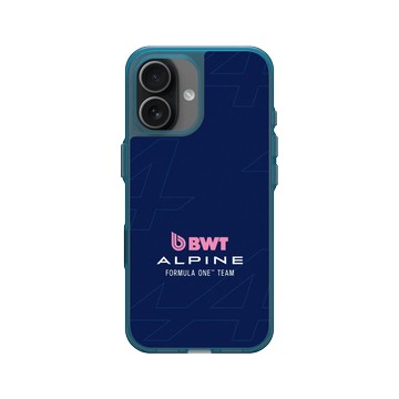 iPhone 17 Clear (相機按鈕) 夜幕藍 - Alpine - 2025 BWT Alpine Formula One Team Logo