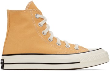 Converse 橙色 Chuck 70 高帮运动鞋
