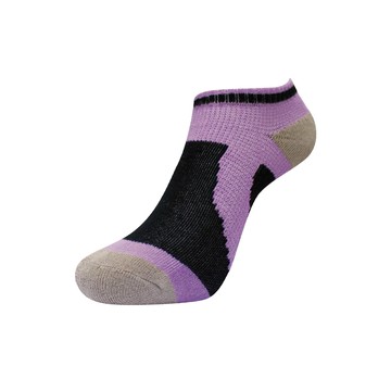 AREX SPORT 足弓支撐機能慢跑襪  1入  黑色、紫色、灰色  22~24cm