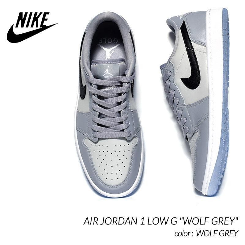 エアジョーダン1 Low Golf ウルフグレー （NIKE AIR JORDAN 1 LOW G  
