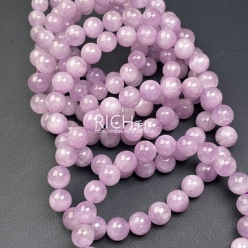 【Rich手作】高品 紫鋰輝 貓眼 孔塞石 水晶 圓珠 紫色水晶 手珠 手鍊 現貨在台