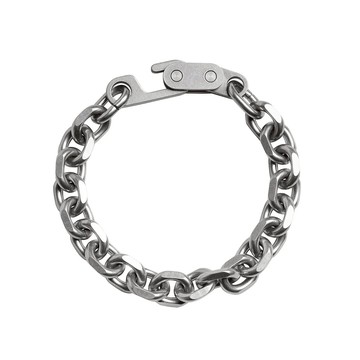 【DRILLING LAB】Anonymous_Chain Bracelet_Matte Silver