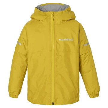 ├登山樂┤日本 Mont-Bell Grow Fit Klepper JKT KS 幼童雨衣 黃 # 1128797YL