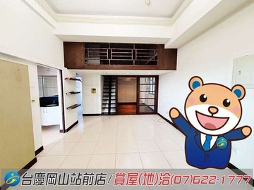 近漢神巨蛋商圈3+1房#陽台進出#溫馨美大樓｜高雄市鼓山區華豐街