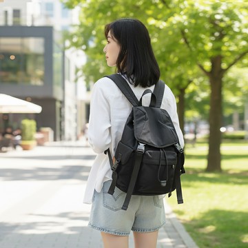 INS韓系小姐姐後背包 DAISEY 經典黑