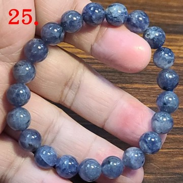 堇青石 手鍊 手環 手珠 9mm 天然 ❤水晶玉石特賣#R137-9