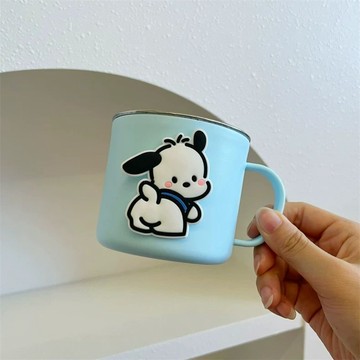 【臺灣-出貨】奧特曼不鏽鋼漱口杯可愛男孩兒童牙缸刷牙杯子創意洗漱杯子ins風