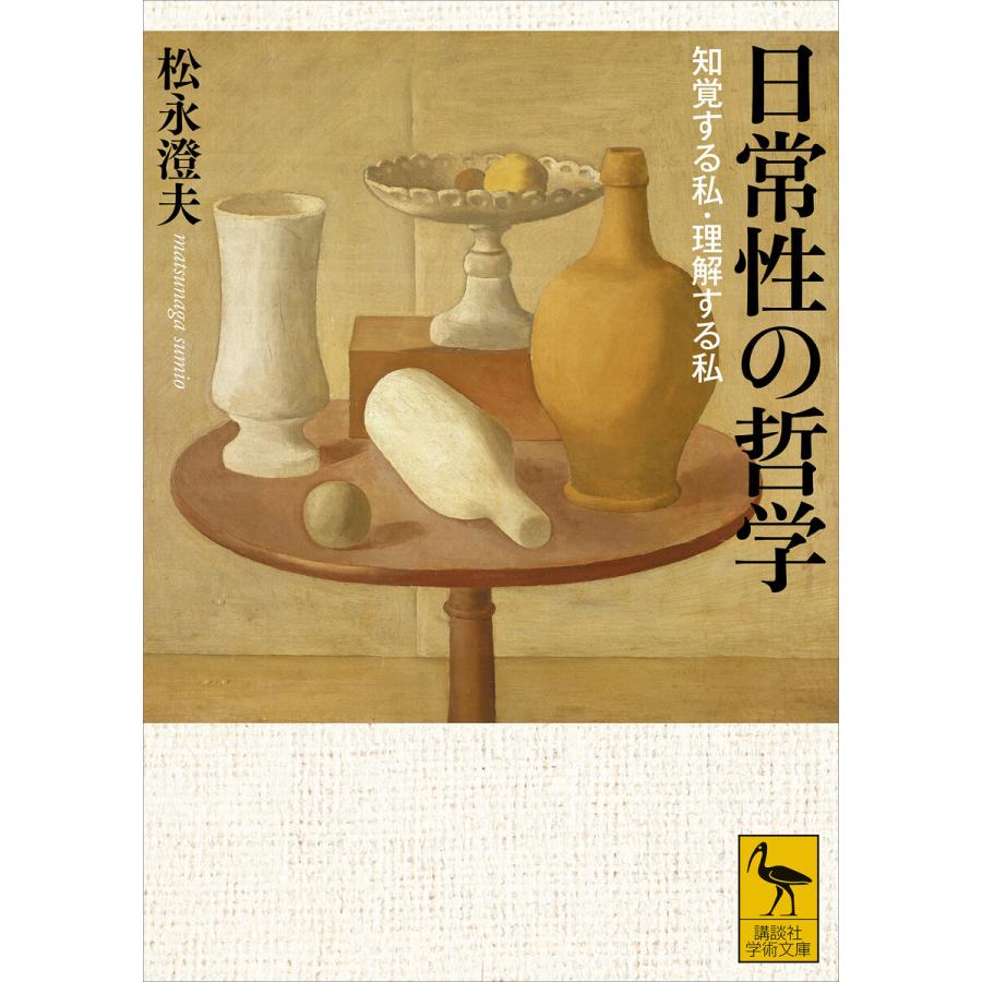 日常性の哲学 知覚する私・理解する私 松永澄夫