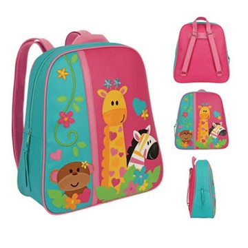 美國Stephen Joseph GOGO美式兒童造型防水背包-女孩動物園NEW