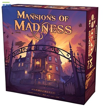 【推理桌遊】詭宅驚魂 第二版中文版瘋狂詭鎮MOM2克蘇魯冒險美式合作聚會桌遊M11/27