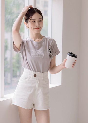 奶茶色系棉質上衣