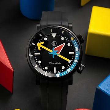 YEMA 野馬 Yema x Alain Silberstein 聯名限量錶 機械錶-20.24.66.TN.U6